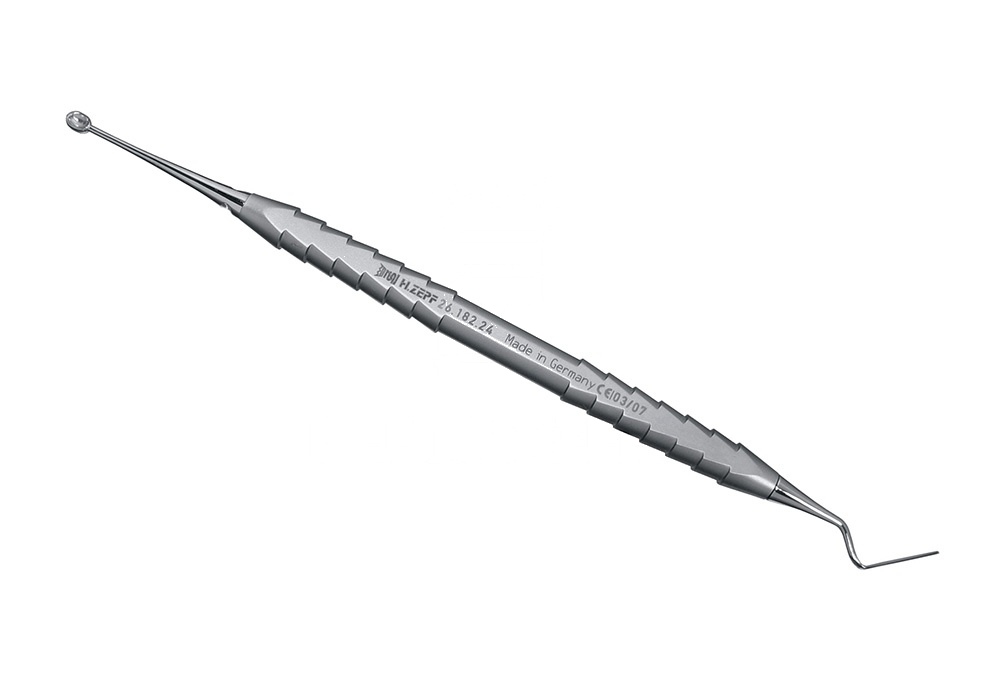 Periodontic Periotome P4 / Sharp Spoon ø3.0 Combinat Dr. Ackermann Zepf-Line D/E Exch. Curette