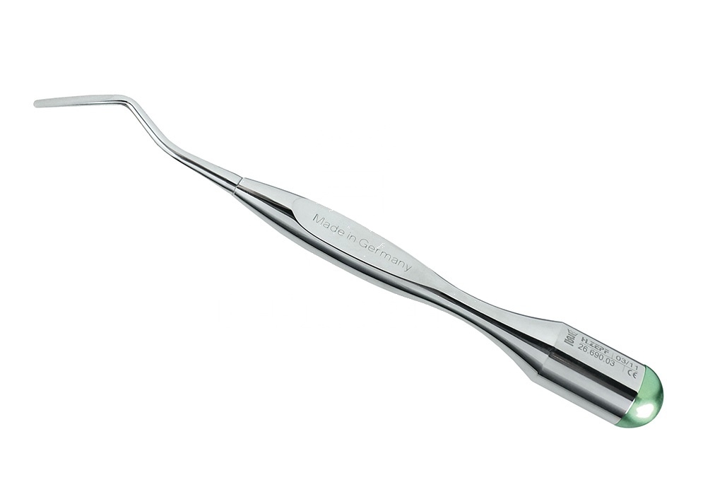 Periodontic Power Periotome P3 Xl in Balanced Design Handle Green Colour Code Curette