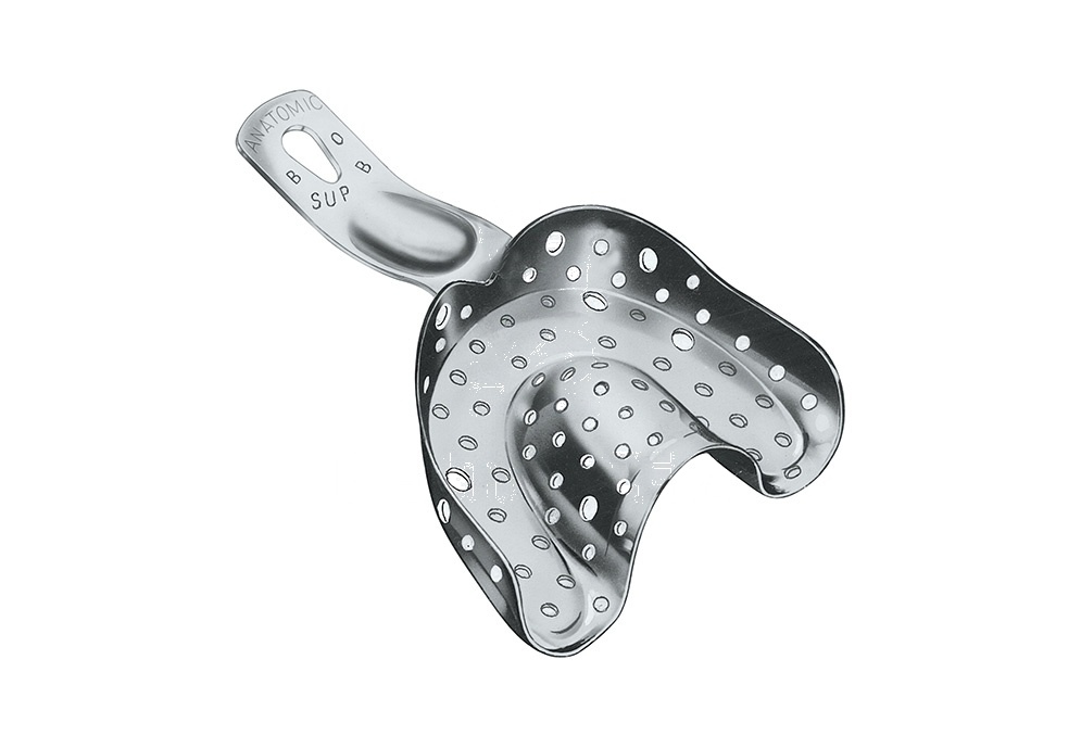 Fig.1 Stainless Steel Perforated Impression Tray