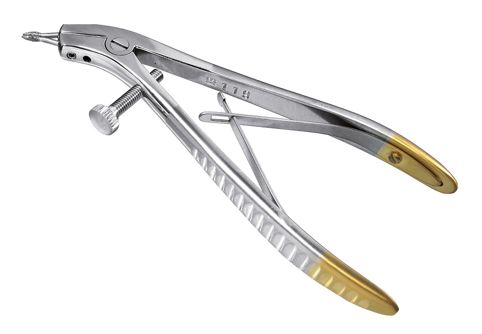 Orthodontic Telescope Crown Pliers With 2 Interchang. Diamond Tips Plier – 1.65 Mm