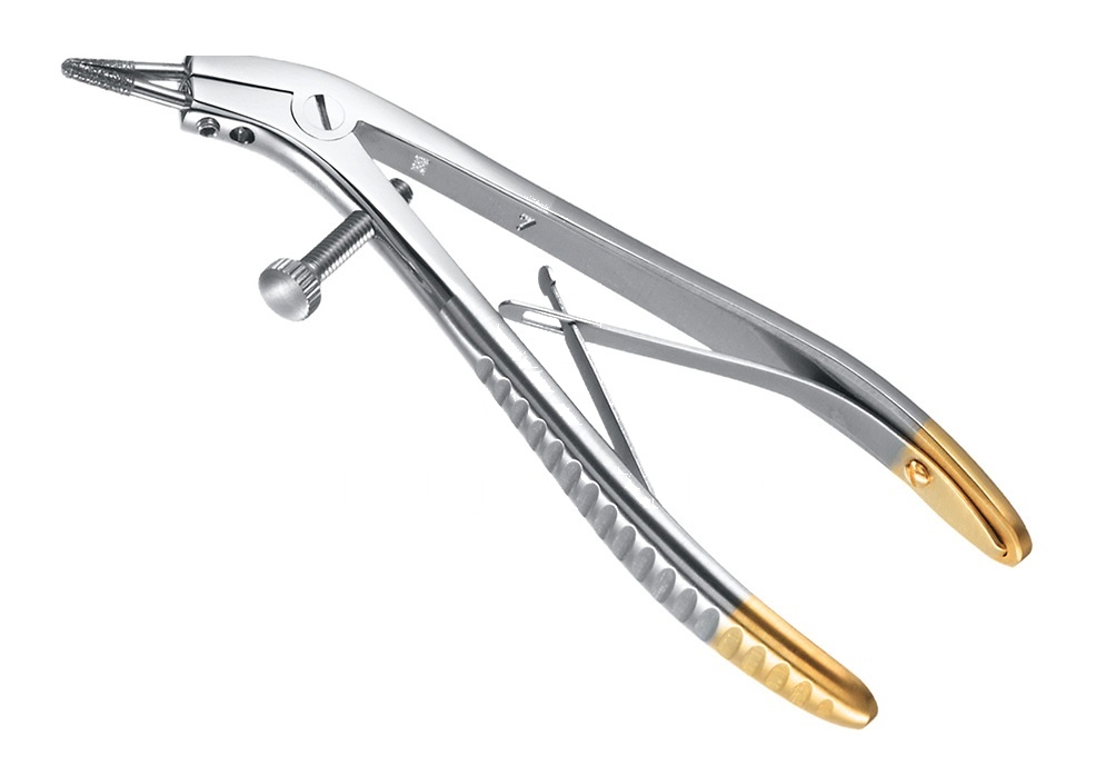 Orthodontic Telescope Crownpliers W. 2 Interchang. Rigid Diamond Tips Plier – 2.35 Mm
