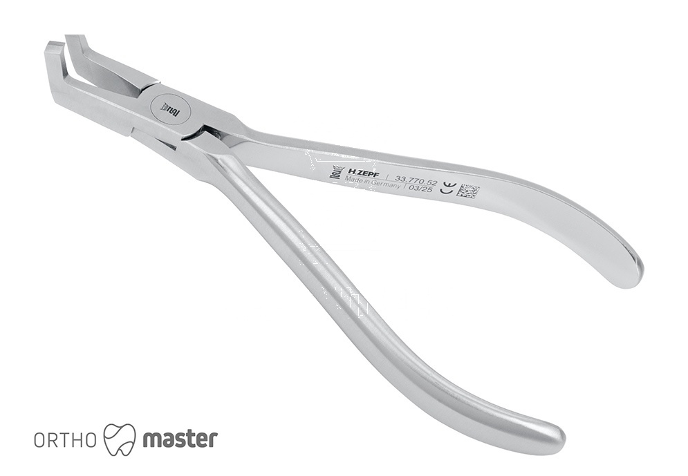 Debonding- & Removing Pliers Curved Made of Forged High Carbon Steel (33.770.52)