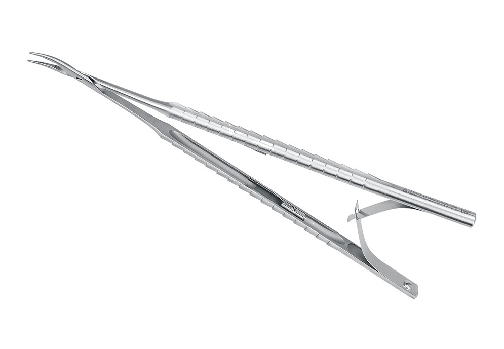 Tc Needle Needleholder Lock Holder – 17.5 Cm, Curved Zepf/Kirsch