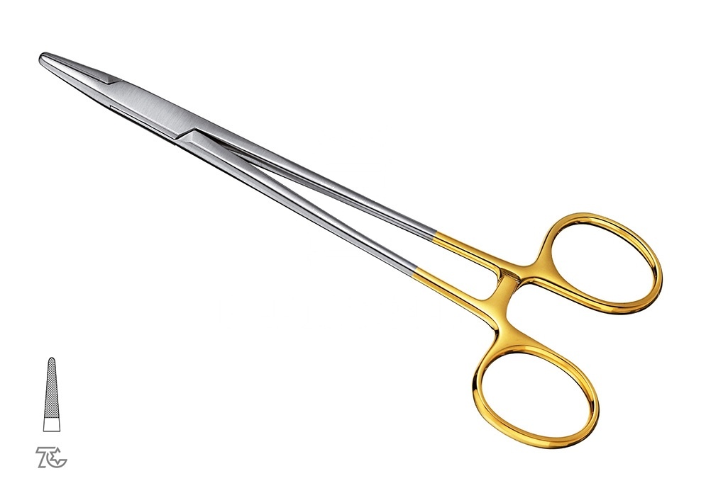 With Tc Tipped Jaws Needle Mayo-Hegar Holder – Needle Holder 14 Cm