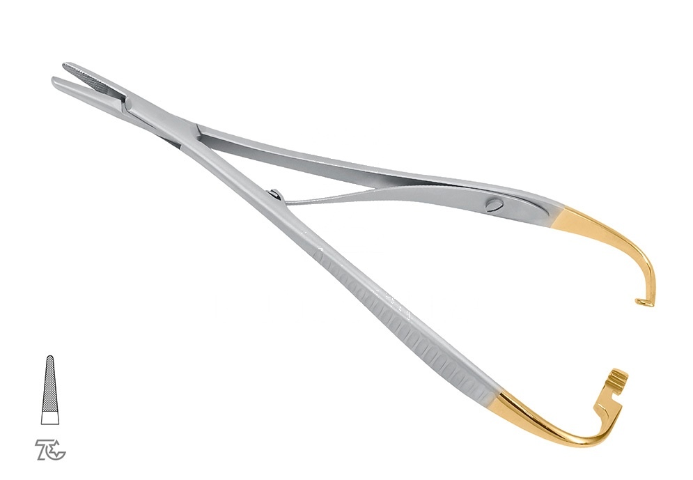 With Inchtcinch Jaws Holder – Needle Mathieu Needle Holder 17 Cm (Ref. 41.310.17TC)
