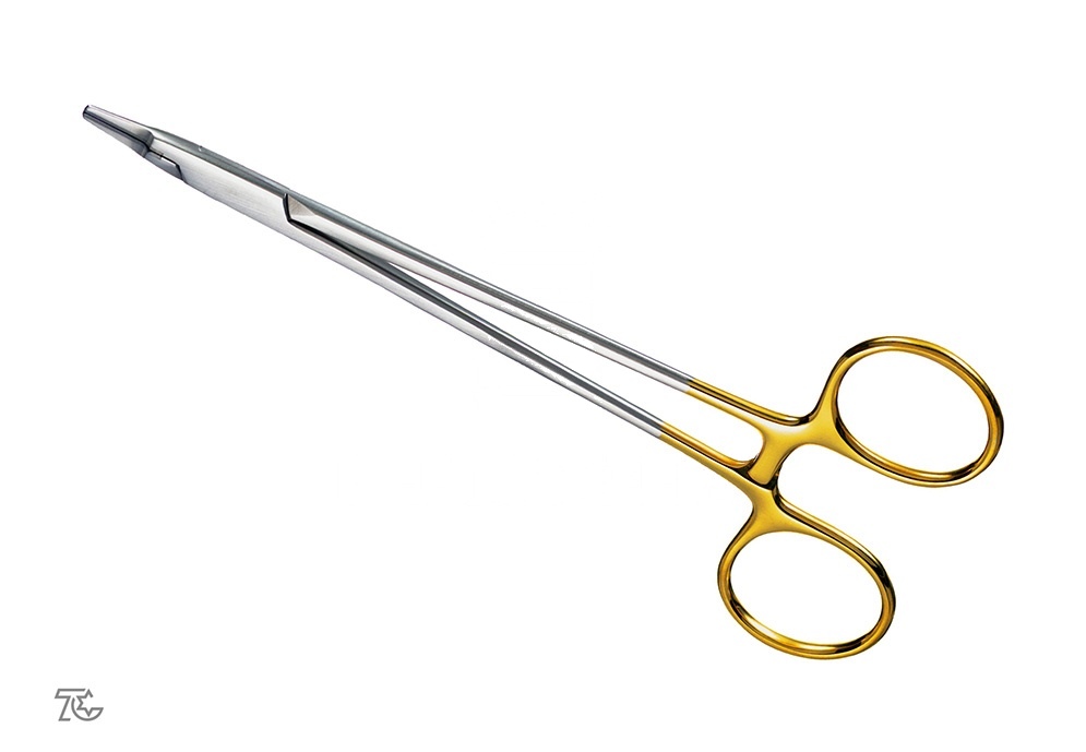 Tc Needle Ryder Needle Holder Ring Handles Holder – 15cm, Straight