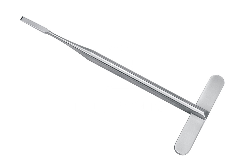 Bone Rotary Chisel Mod. Vienna Flat Handle Chisel – Straight, 3 Mm