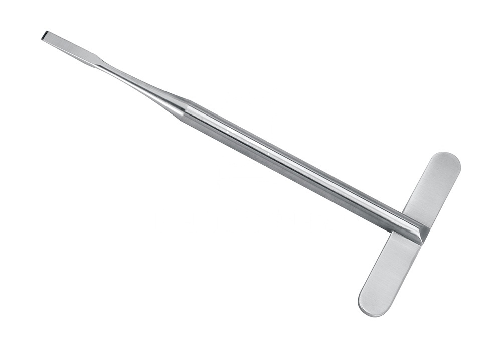Bone Rotary Chisel Mod. Vienna Flat Handle Chisel – Straight, 4 Mm