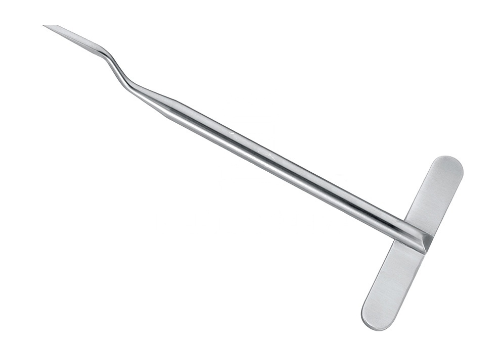 Bone Rotary Chisel Mod. Vienna Chisel – Bayonet 2mm, Fig. 2b Flat Handle