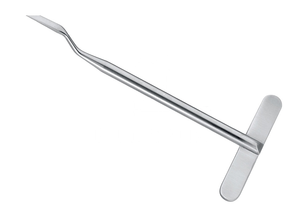 Bone Rotary Chisel Mod. Vienna Chisel – Bayonet 3mm, Fig. 3b Flat Handle