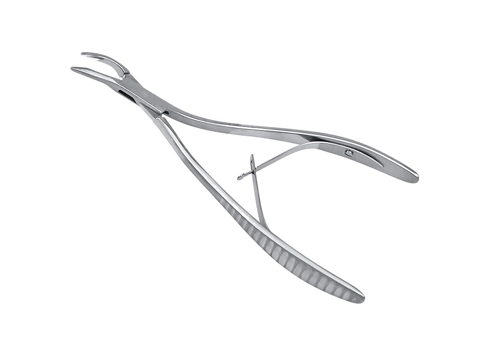 Micro-Bone Rongeur Forceps La Grange Bending (S-Form) Bone Rongeur Friedman – 15.5 Cm