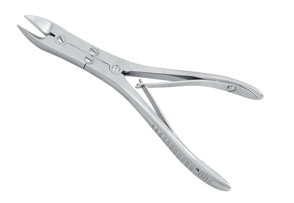 Bone Cutting Fcps/Rongeur Bone Rongeur Forceps BöHler – 15cm Double Joint, Curved