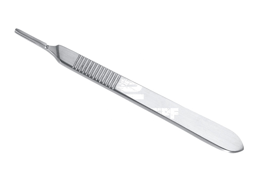 Solid Scalpel Scalpel Handle For Blades No. 10 – 15 – Fig. 3 (Ref. 46.010.03)