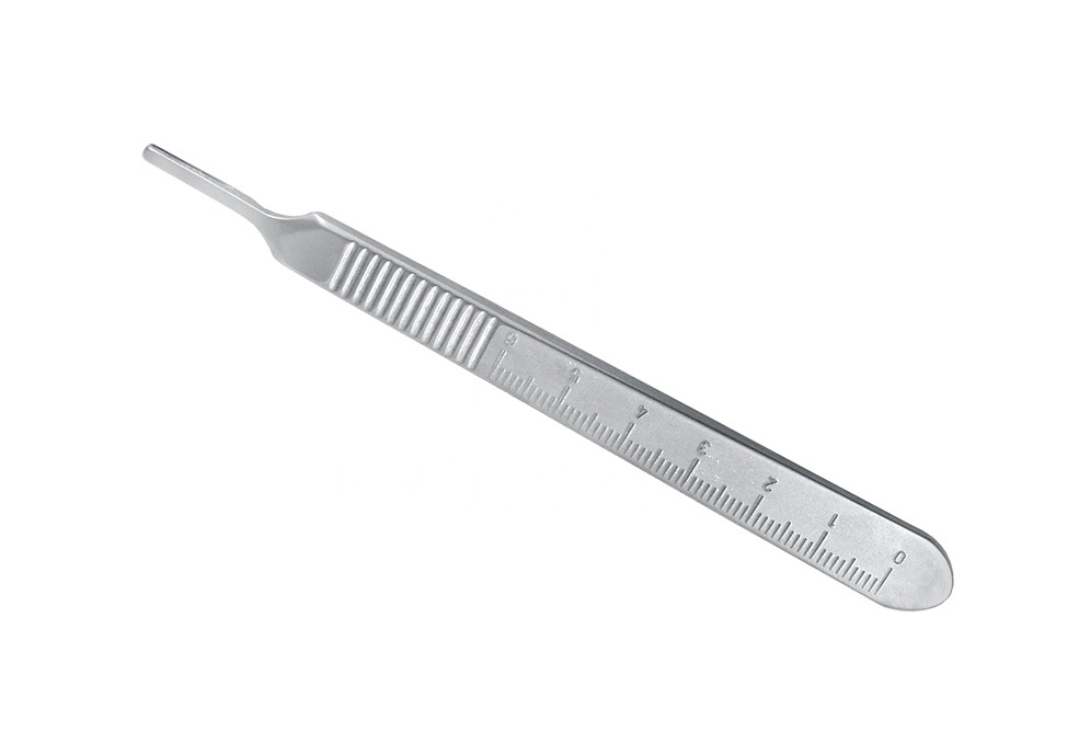 Solid Scalpel Scalpel Handle For Blades No. 10 – 15 – Fig. 3 (Ref. 46.010.04)