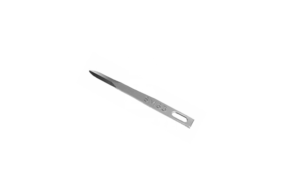 Scalpel Blade – Micro Micro Surgical Scalpel Blades Fig 63 Packing Unit = 25 Pieces