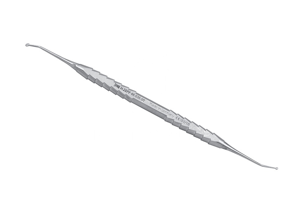 Periodontic Papilla Elevator/Curette – Zepf Line F.Prep. of Delicate Tissue Struct. Exch Curette