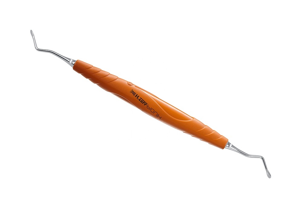 2.5mm in Bionik Handle Signal Orange Curette – Periodontic Tunnel.Instr/Curette Fig. 4