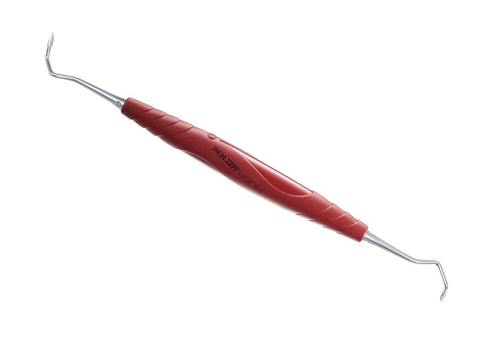 Bionik Handle Red-Purple Knife – Periodontic Fig.3- Orban 1/2- Modified, Double-Ended