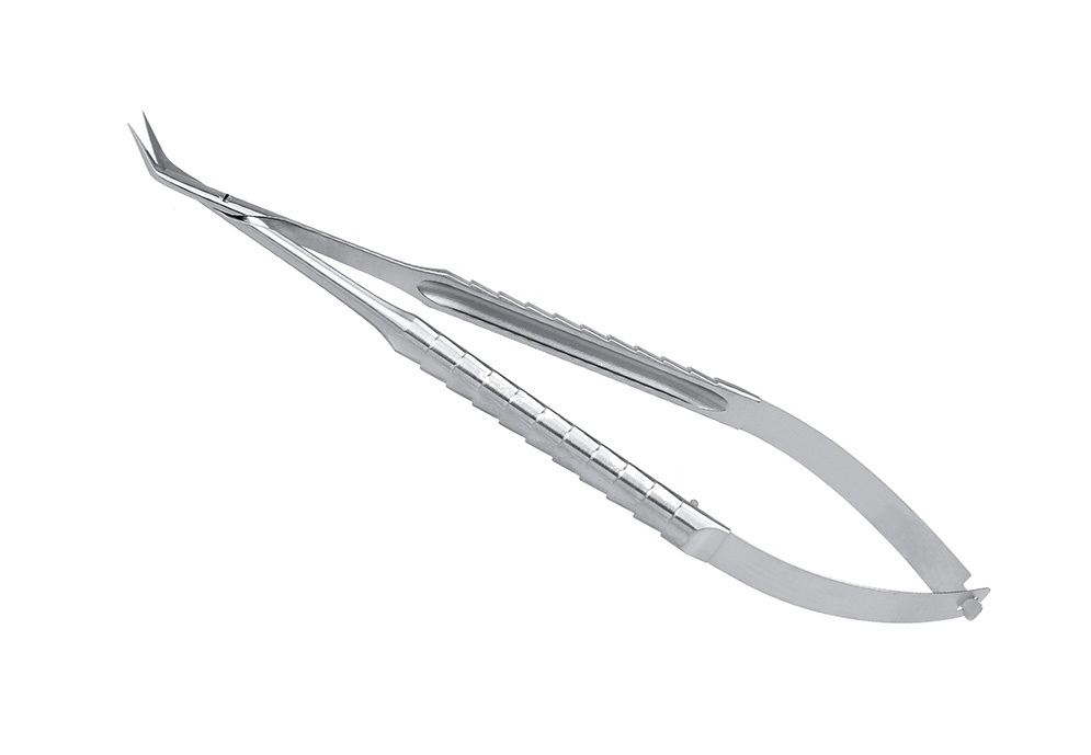 Surgical Tissue Micro Micro Spring Scissors With Micro Serration Zepf-Line Scissors – 45° 16 Cm (Ref. 46.321.16)