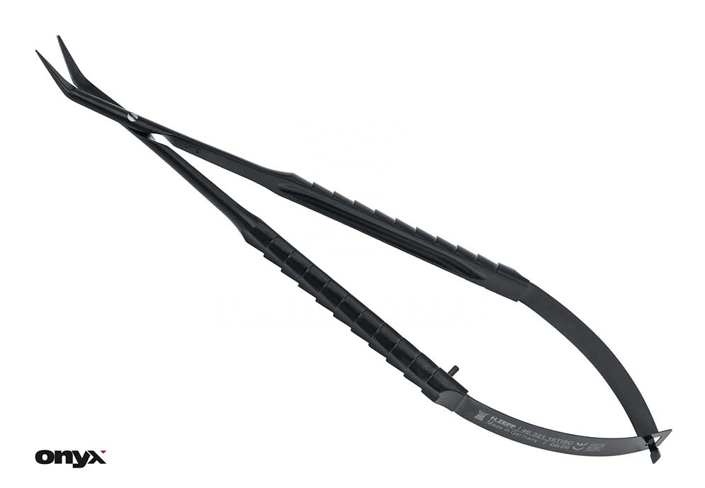 Surgical Tissue Micro Micro Spring Scissors With Micro Serration Zepf-Line Scissors – 45° 16 Cm (Ref. 46.321.16TISC)