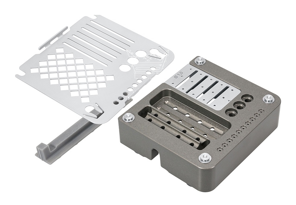 Screws 10 Pins and Space for Some Instruments Bone Plates Screw & Pin Box for 3x 5 ø 1.0mm