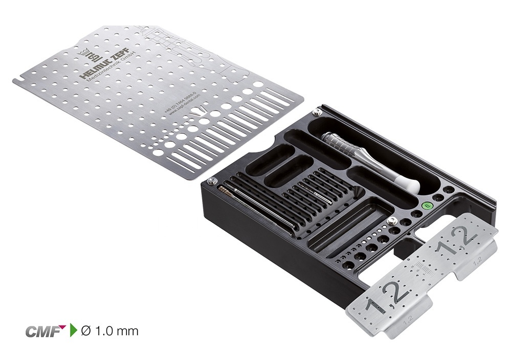 Insert Pin- Applicator Insert Drill for Core Hole Cmf Kit Large Box ø 1.0mm Steel Screw With Screw Driver Handle