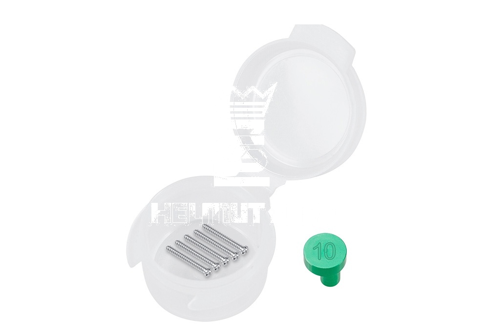 Micro Screw Phillips Green Id-Plug (Package Unit 5 Pieces) Stainless Steel – ø 1.0 X 10mm
