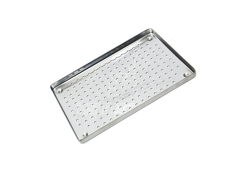 Stainless Steel 18 X 14 X 1.9cm Perforated Norm-Tray-Bottom – 1/2 Size