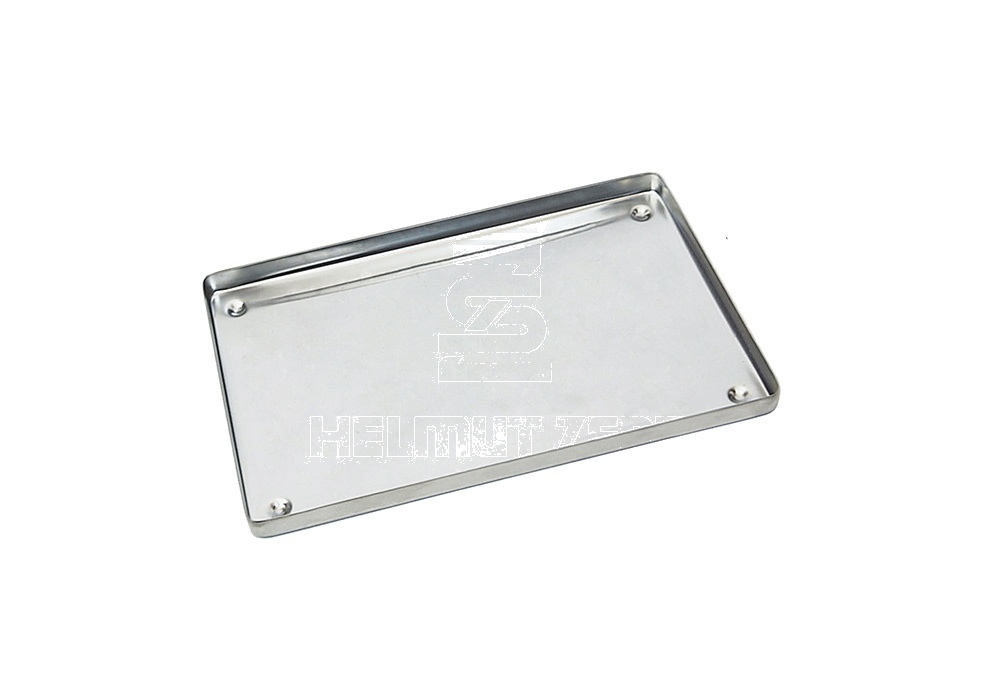 Stainless Steel Without Perforation Norm-Tray-Cover – 18 X 14 X 2.5cm