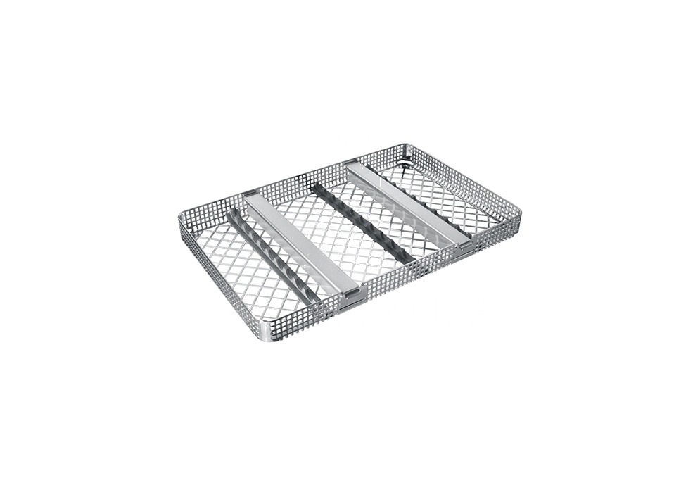Washtray 1/1 W. 3 Silicone Strips & 2 Instr. Holders Crosswise Tray