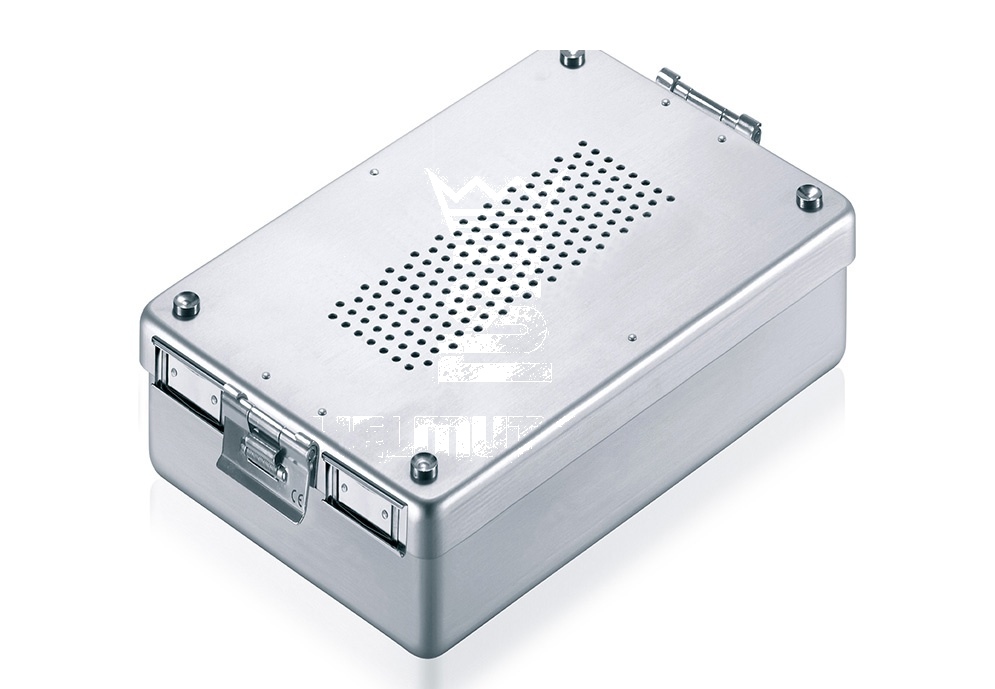 Sterilization Container 310x190x40 Mm Perforated Bottom and Cover (85.327.00)